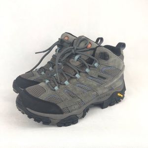 Merrell Women Moab 2 Mid Waterproof Hiking Boots 8